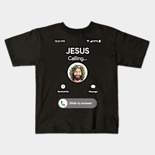 Jesus is Calling Kids T-Shirt
